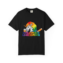 Drunken Unicorn Unisex Garment-Dyed T-shirt - PBH