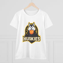 Women's T-Shirt Husky Broomball Design