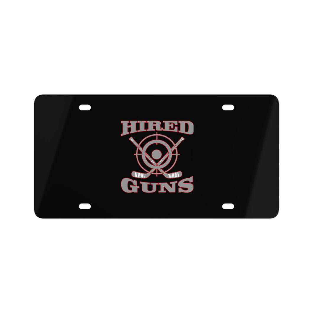 Hired Guns License Plate