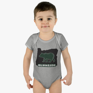 BURNSIDE BEARS  Infant Baby Rib Bodysuit