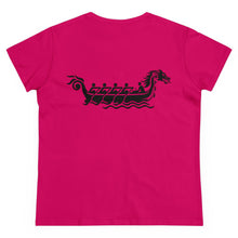 Making Waves - Women's Midweight Cotton Tee - Paddle Like a Mother