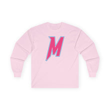 Menace Unisex Ultra Cotton Long Sleeve Tee - "M" logo