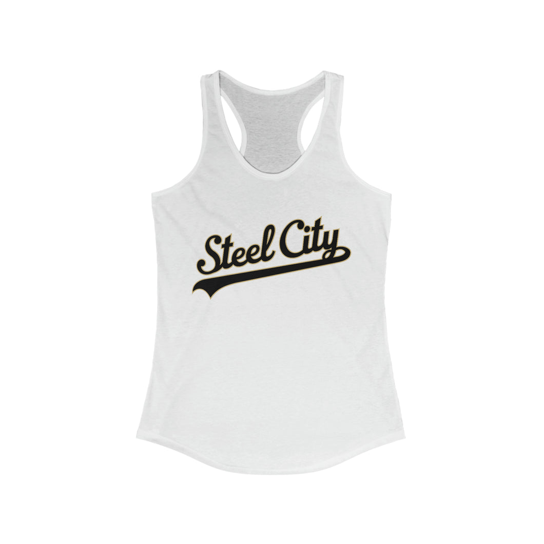 SC Athletics Women's Ideal Racerback Tank - Steel City