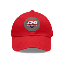 CSHL Roller - Dad Hat with Leather Patch (Round)