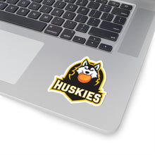 Husky Broomball Kiss-Cut Stickers 2x2 & 3x3 Helmet Decal