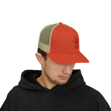 Cotton Snapback Trucker Cap - Conestoga Cowboys (black logo)