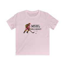 MSHL Girls Hockey Youth Softstyle T-Shirt (colors)