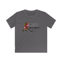 MSHL Girls Hockey Youth Softstyle T-Shirt (colors)