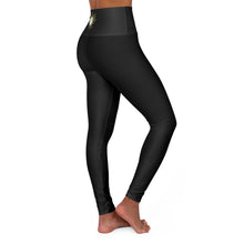 High Waisted Yoga Leggings - Mystic Volleyball