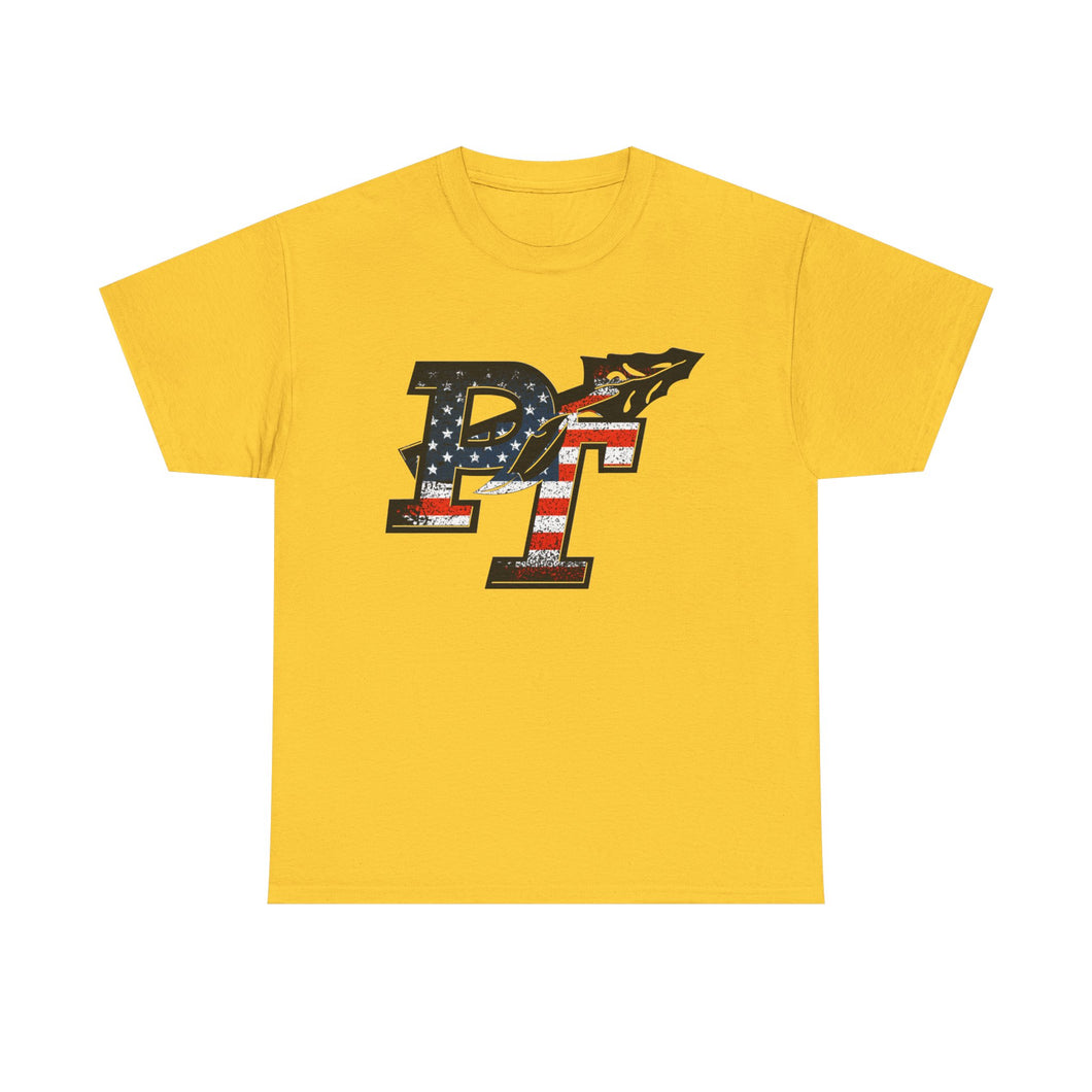 PT Warrior Inline Unisex Heavy Cotton Tee USA