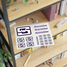 ShockWave Sticker Sheets ( 2 sizes)
