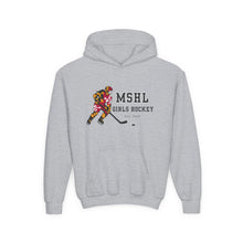 MSHL Girls Hockey Youth Heavy Blend™ Hooded Sweatshirt (Colors)