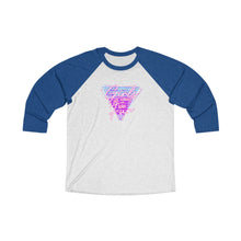 Unisex Tri-Blend 3/4 Raglan Tee- GJWTHF