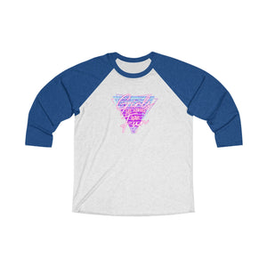 Unisex Tri-Blend 3/4 Raglan Tee- GJWTHF