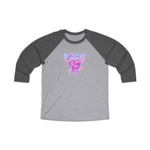 Unisex Tri-Blend 3/4 Raglan Tee- GJWTHF