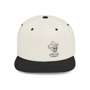 Flat Bill Snapback - Conestoga Cowboys (black logo)