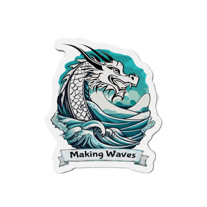 Making Waves - Die-Cut Magnets