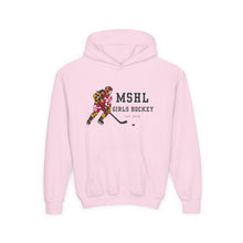 MSHL Girls Hockey Youth Heavy Blend™ Hooded Sweatshirt (Colors)