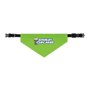 Pet Bandana Collar Green- Stanley Cupcakes