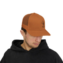 Cotton Snapback Trucker Cap - Conestoga Cowboys (black logo)