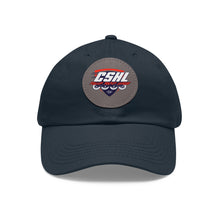 CSHL Roller - Dad Hat with Leather Patch (Round)