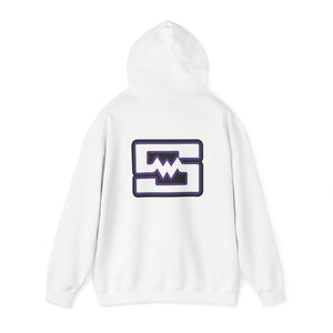Unisex Hooded Sweatshirt - Mix Sports Shockwave (front and back logos)