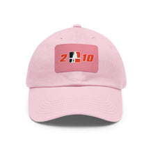 Dad Hat with Leather Patch (Rectangle) 2 N 10