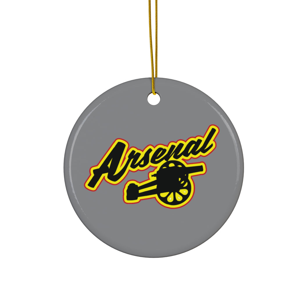 Round Ceramic Ornaments - ARSENAL