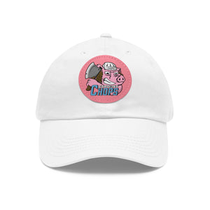 CHOPS - Dad Hat with Leather Patch (Round)