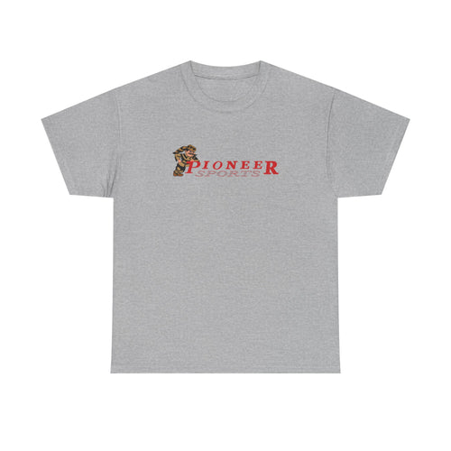 Unisex Heavy Cotton Tee -Pioneer Sports new logo