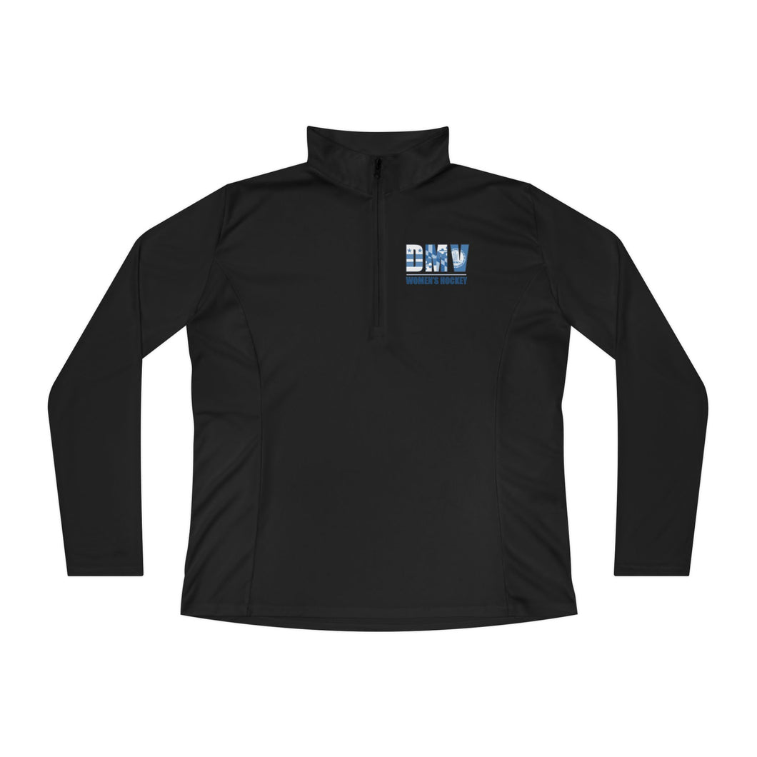 DMV Ladies Quarter-Zip Pullover