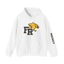 Unisex Hooded Sweatshirt - Franklin Regional Hockey (front logo, sleeve text)