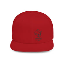 Flat Bill Snapback - Conestoga Cowboys (black logo)