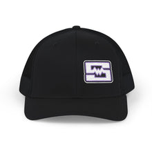 Embroidered Snapback Trucker Cap - Shockwave