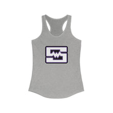 Women's Racerback Tank - Shockwave (front logo)