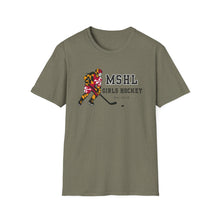 MSHL Girls Hockey Unisex Softstyle T-Shirt (colors)