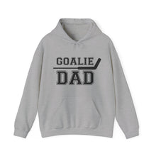 Unisex Heavy Blend™ Hooded Sweatshirt - Goalie Dad (in black)