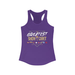 SC Athletics Women's Ideal Racerback Tank - Greatest Show (colors)