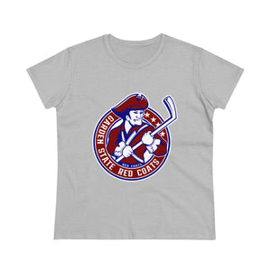 Garden State Red Coats - Women's Heavy Cotton Tee