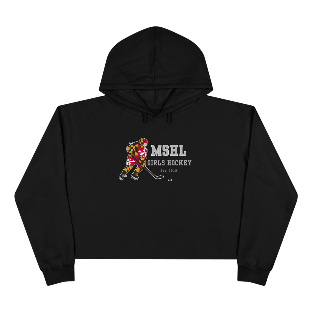 MSHL Girls Hockey - Cropped Hoodie