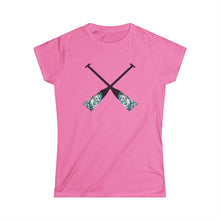 Making Waves - Women's Softstyle Tee - Paddle