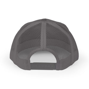 Embroidered Snapback Trucker Cap - Shockwave