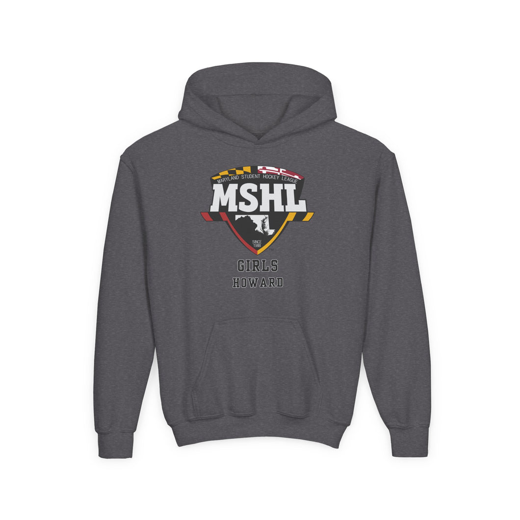 MSHL Girls Howard - Youth Heavy Blend™ Hooded Sweatshirt (Colors)