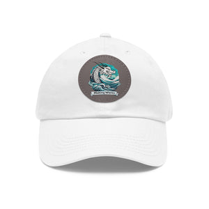 Making Waves - Hat with Leather Patch (Round)