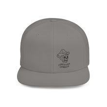 Flat Bill Snapback - Conestoga Cowboys (black logo)