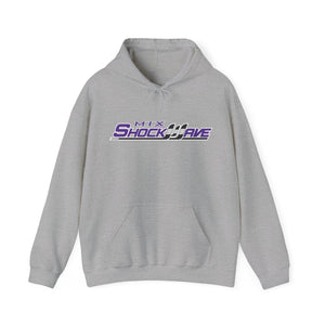 Unisex Hooded Sweatshirt - Mix Sports Shockwave (front and back logos)