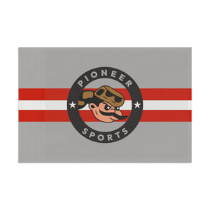 Flag - 3 Sizes - Pioneer Sports circle logo