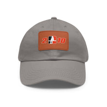 Dad Hat with Leather Patch (Rectangle) 2 N 10