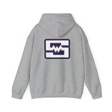 Unisex Hooded Sweatshirt - Mix Sports Shockwave (front and back logos)