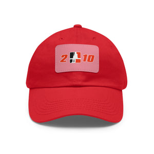 Dad Hat with Leather Patch (Rectangle) 2 N 10